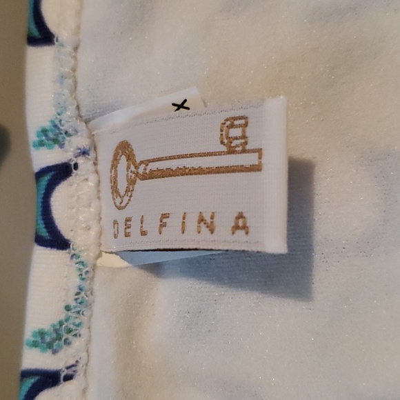 Anthropologie Peacock String Bikini by Delfina. - Picture 3 of 6